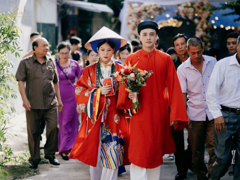 Áo cưới Việt phục - Vẻ đẹp cổ phục truyền thống đầy hoài niệm